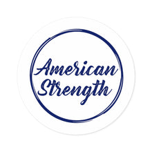 American Round Stickers