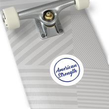 American Round Stickers