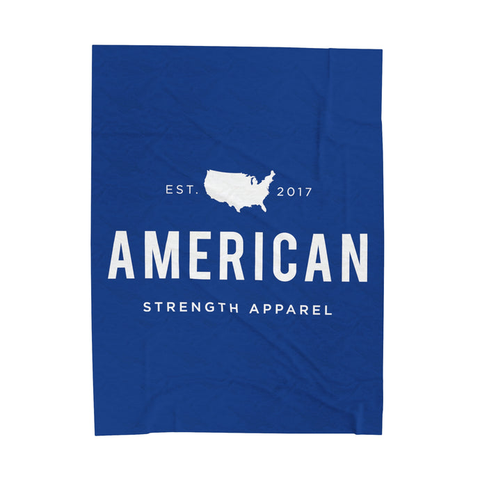 American Velveteen Plush Blanket