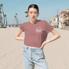 American Circle Flowy Cropped Tee