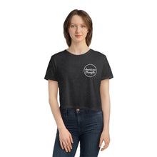 American Circle Flowy Cropped Tee