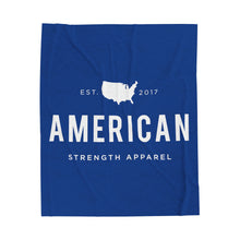 American Velveteen Plush Blanket
