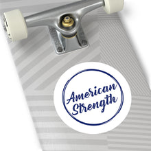 American Round Stickers
