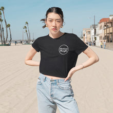 American Circle Flowy Cropped Tee