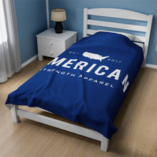 American Velveteen Plush Blanket