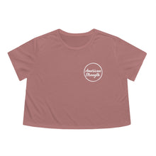 American Circle Flowy Cropped Tee