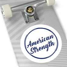 American Round Stickers