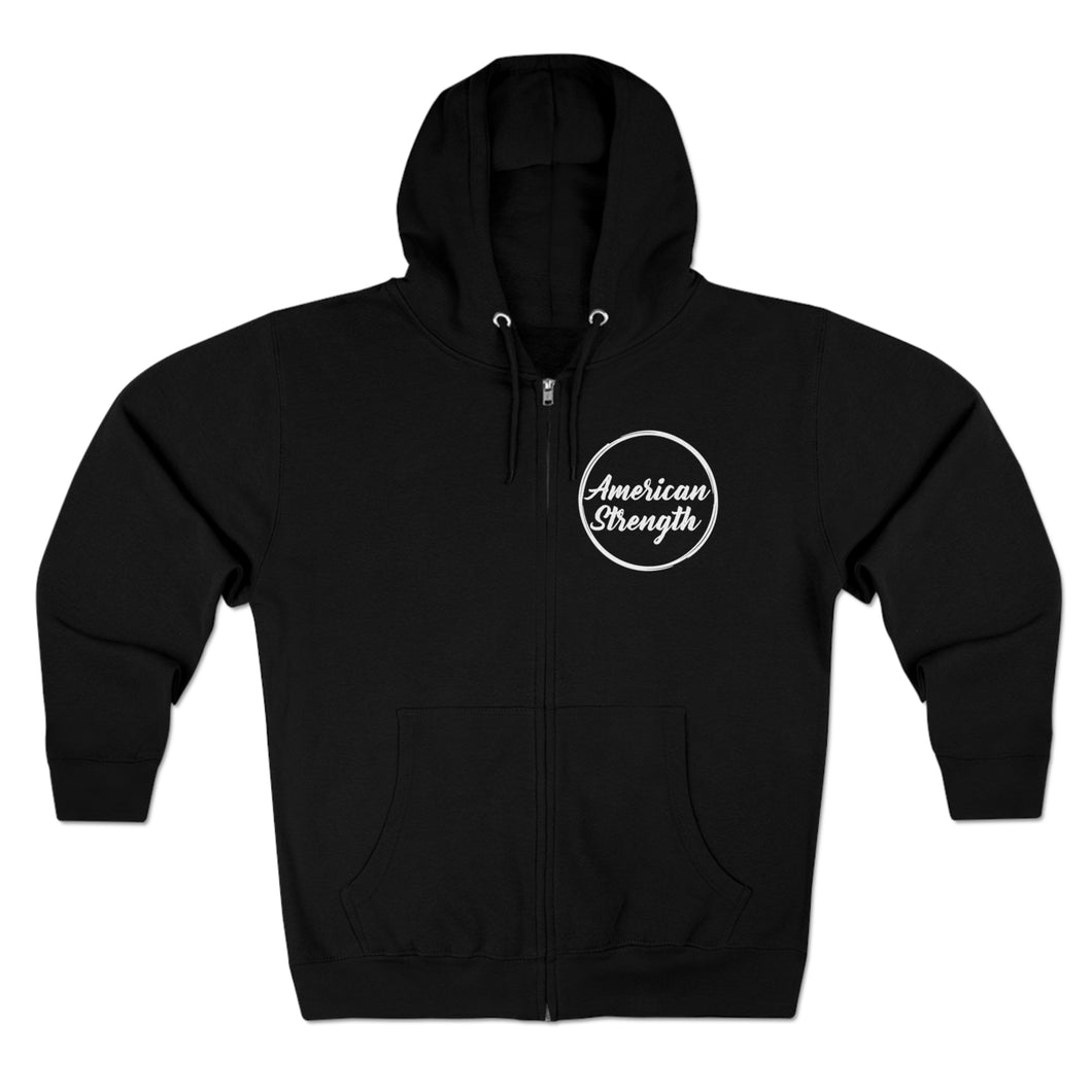 American Crircle Full Zip Hoodie