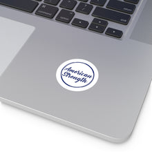American Round Stickers