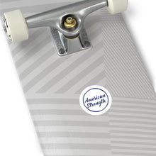 American Round Stickers