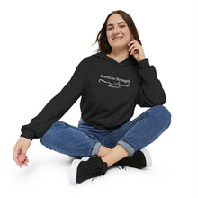 American Script Cinched Bottom Hoodie