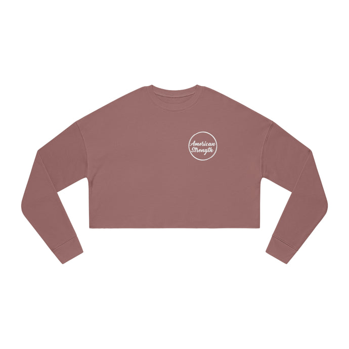 American Circle Cropped Sweatshirt