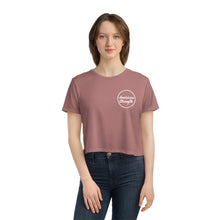 American Circle Flowy Cropped Tee
