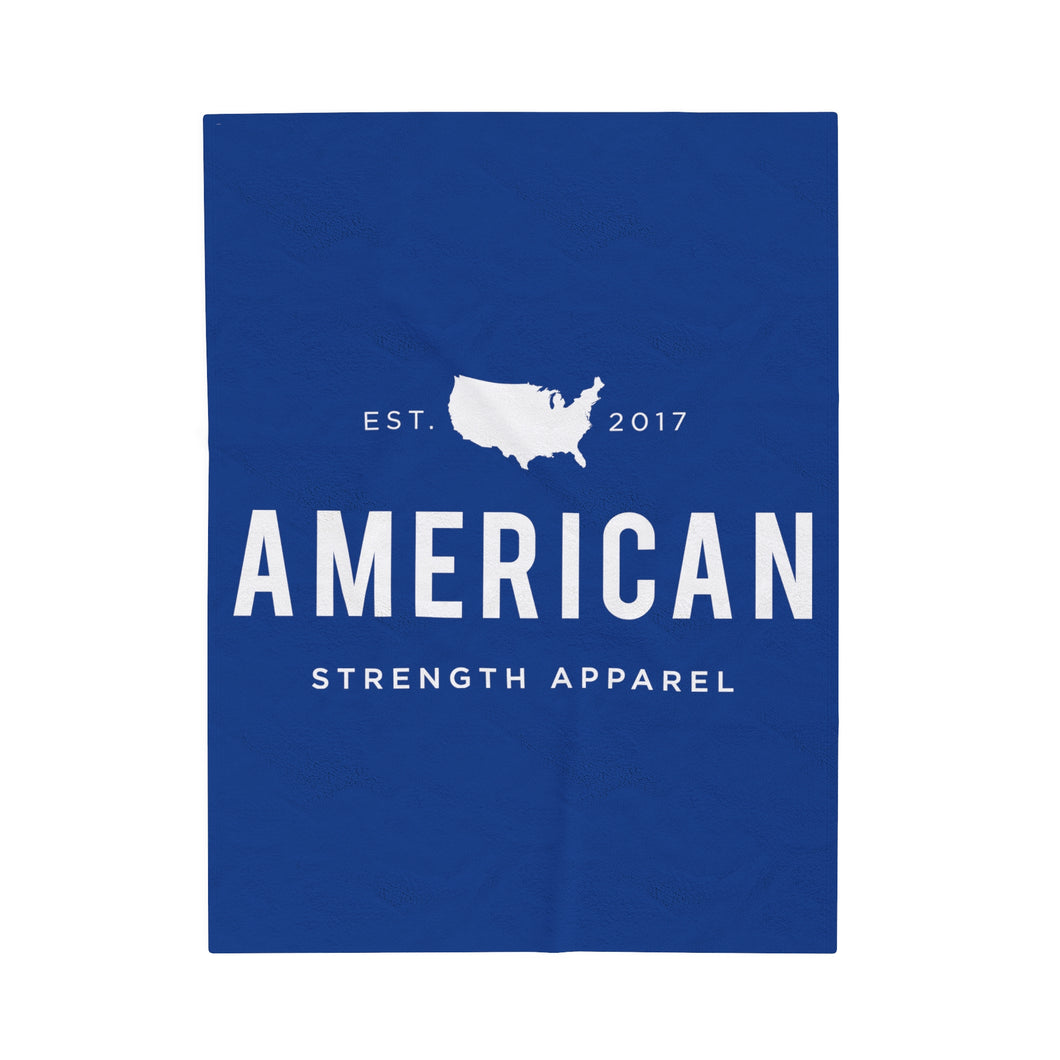 American Velveteen Plush Blanket
