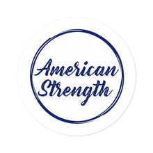 American Round Stickers