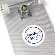 American Round Stickers