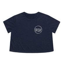 American Circle Flowy Cropped Tee