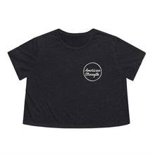 American Circle Flowy Cropped Tee