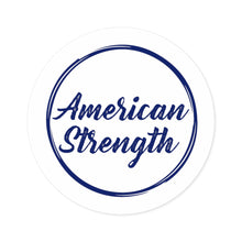 American Round Stickers