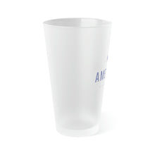 American Frosted Pint Glass
