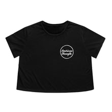 American Circle Flowy Cropped Tee