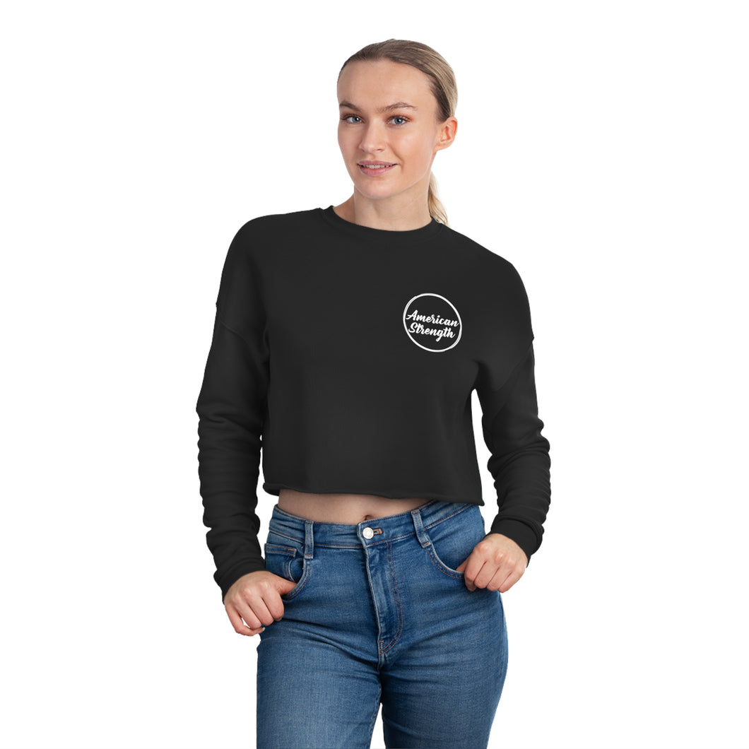 American Circle Cropped Sweatshirt