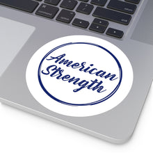 American Round Stickers