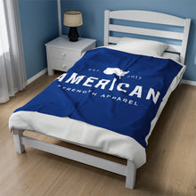 American Velveteen Plush Blanket