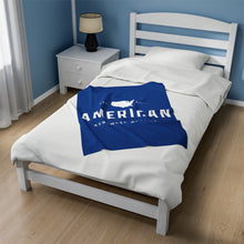 American Velveteen Plush Blanket