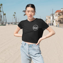 American Circle Flowy Cropped Tee