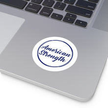 American Round Stickers